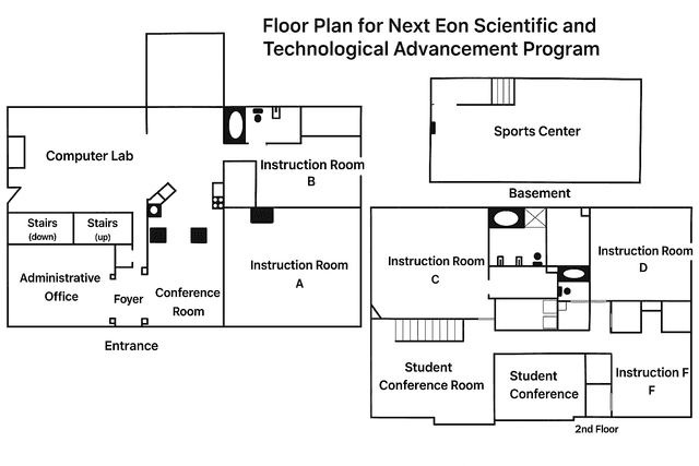 Floor Plan of the New Building